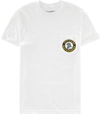 Anti-Hero Pigeon Round Pocket T-Shirt - white/multi-colored