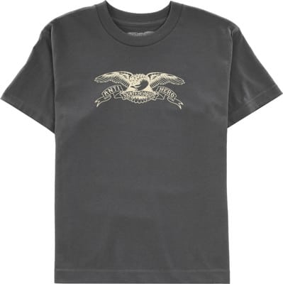 Anti-Hero Kids Basic Eagle T-Shirt - charcoal/cream - view large
