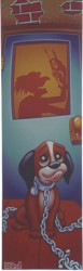 Heritage Dog Pound Graphic Skateboard Grip Tape
