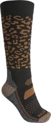 Burton Women's Performance Midweight Snowboard Socks - animal mashup
