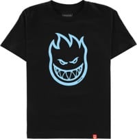 Spitfire Kids Bighead T-Shirt - black/columbia blue