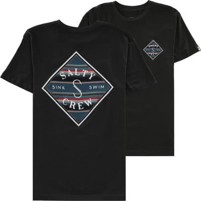 Salty Crew Tippet Refuge Premium T-Shirt - coal - view large