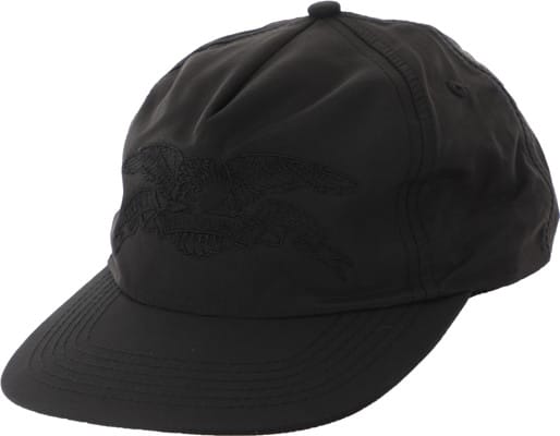 Anti-Hero Basic Eagle Snapback Hat - black/black - view large