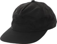 Anti-Hero Basic Eagle Snapback Hat - black/black