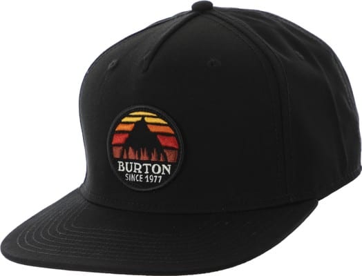 Burton Underhill Snapback Hat - true black - view large