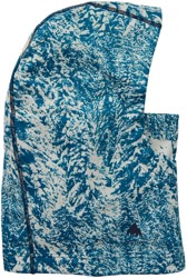 Burton Kids Bonded Hood Face Mask - blue blotto trees