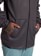 Burton Crown Weatherproof Fleece Full Zip Hoodie (Closeout) - true black heather - detail