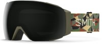 Smith I/O Mag ChromaPop Goggles + Bonus Lens (Closeout) - alder geo camo/sun black lens + storm rose flash lens