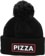 Coal Kids Vice Beanie - black (pizza)