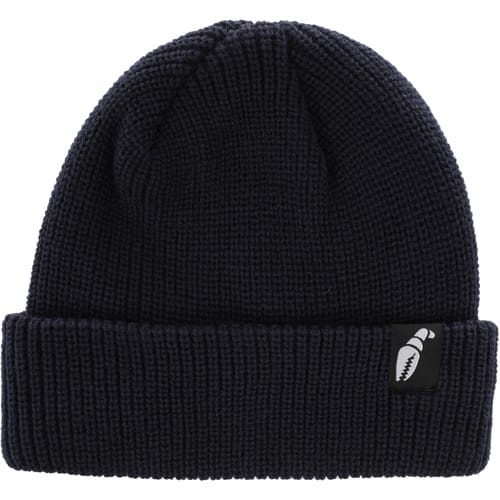 (取寄) クラブグラブ クロー ラベル ビーニー Crab Grab Claw Label Beanie Navy Crab Grab Claw Label Beanie - black | Tactics