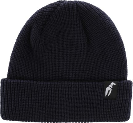 Crab Grab Claw Label Beanie - navy - view large