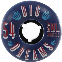 Sml. Succulent Cruisers Skateboard Wheels - blue dreams (92a)