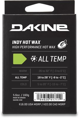 DAKINE Indy Hot Wax - all temp - view large