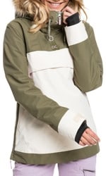 Roxy Shelter Insulated Jacket - burnt olive