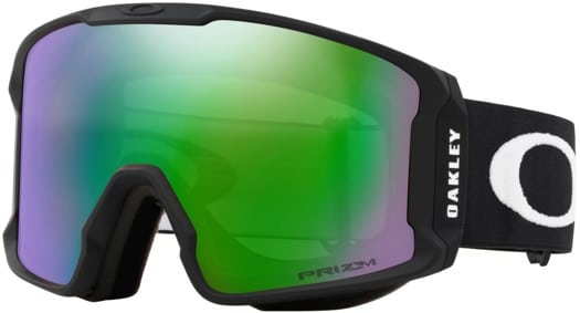 Oakley Line Miner L Goggles - matte black/prizm jade iridium lens - view large