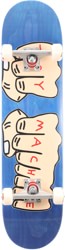 Toy Machine Fists 7.75 Complete Skateboard - blue