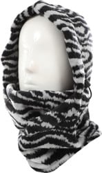 Volcom Advent Hoodie Face Mask - white tiger