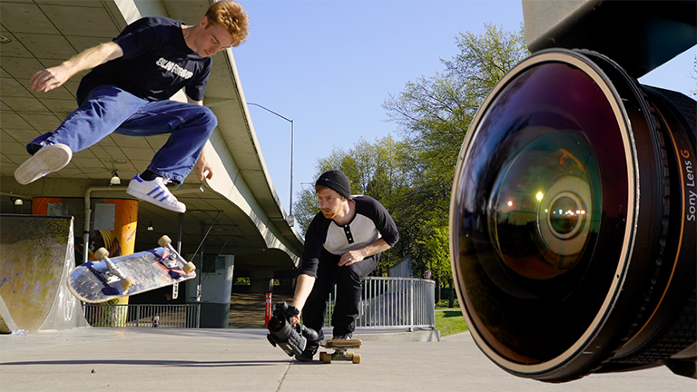 How to Film Skateboarding with a Fisheye Lens