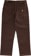 Passport Diggers Club Pants - mud - reverse