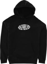 Passport Gated Hoodie - black