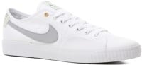 Nike SB Blazer Court Skate Shoes - (daan) white/wolf grey-white/barely green