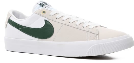 Nike Sb Zoom Blazer Low Pro Gt Skate Shoes White Fir White Gum Light Brown Free Shipping Tactics Useit Es