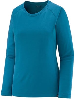 Patagonia Women's Capilene Midweight Crew - steller blue - light steller blue x-dye - view large