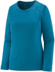 Patagonia Women's Capilene Midweight Crew - steller blue - light steller blue x-dye