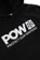 Protect Our Winters POW Logo Water-Repellent Hoodie - black - front detail