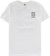 Protect Our Winters POW Stacked Logo T-Shirt - white - front
