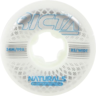Ricta Reflective Naturals Wide Skateboard Wheels - white (99a) - view large