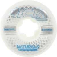 Ricta Reflective Naturals Wide Skateboard Wheels - white (99a)