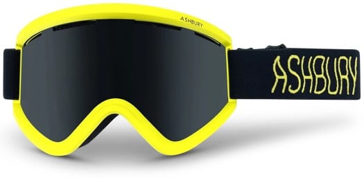 Ashbury Blackbird Goggles + Bonus Lens - acid/dark smoke lens + yellow lens - view large