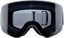 Ashbury Sonic Goggles + Bonus Lens - white triangle/dark smoke lens + yellow lens - detail