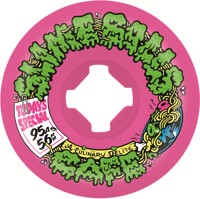 Santa Cruz Double Take Cafe Vomit Mini Skateboard Wheels - pink (95a)