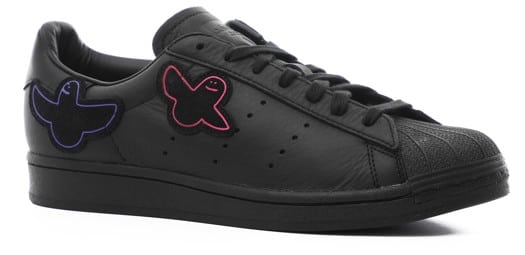Adidas Superstar ADV Skate Shoes - (mark gonzales) core black/core black/core black - view large