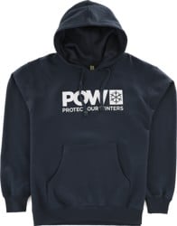Protect Our Winters Classic POW Logo Hoodie - pacific