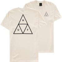 HUF Essentials Triple Triangle T-Shirt - natural