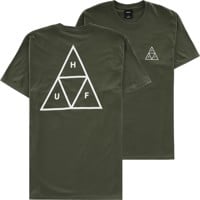 HUF Essentials Triple Triangle T-Shirt - sage