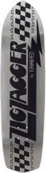 Krooked Zig Zagger 8.62 Skateboard Deck - silver foil