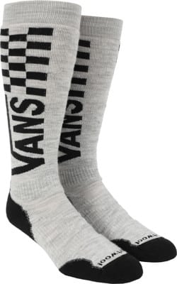 Vans PhD Medium Snowboard Socks - heather grey - view large