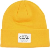 Coal Uniform Kids Beanie - goldenrod