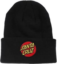 Santa Cruz Classic Dot Beanie - black