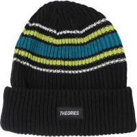 Theories Burst Stripe Beanie - black