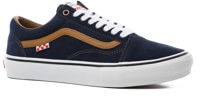 Vans Skate Old Skool Shoes - (andrew reynolds) navy/golden brown