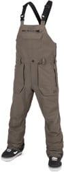 Volcom Rain GORE-TEX Overall Bib Pants - dark teak