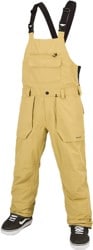 Volcom Roan Bib Overall Pants (Closeout) - gold