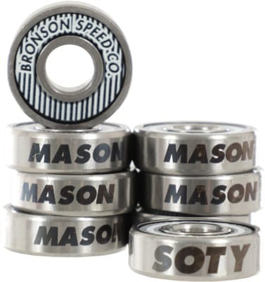 Bronson Speed Co. Mason Pro G3 Skateboard Bearings - view large