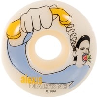 Dial Tone Wheel Co. Sablone Strawberry Standard Skateboard Wheels - white (99a)