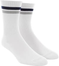 Polar Skate Co. Stripe Sock - white/navy/grey